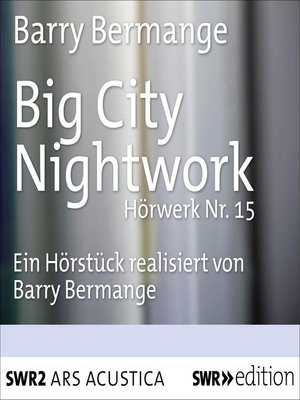 cover image of Big City Nightwork